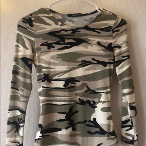 army colored bodysuit